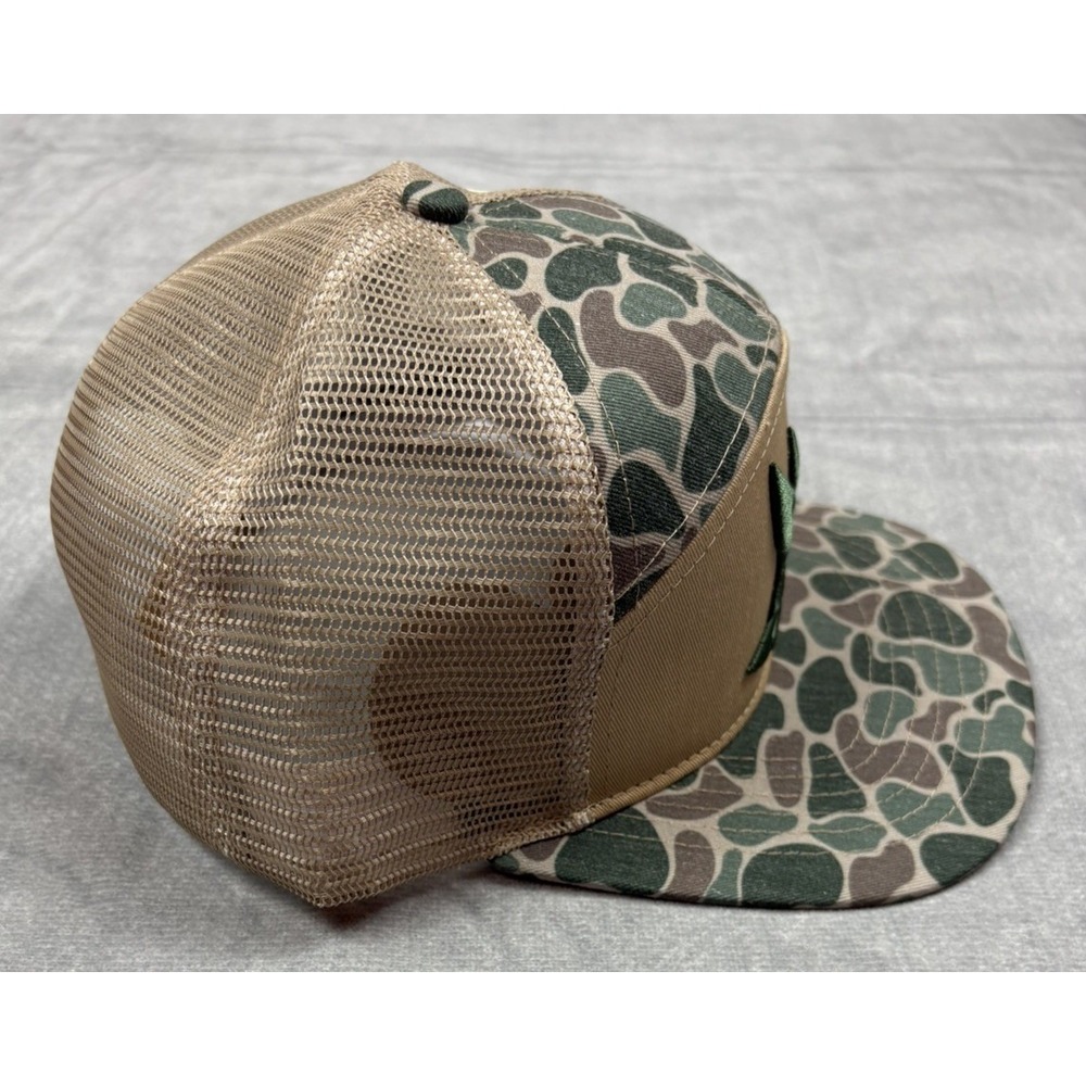 Roost 7 Panel Hat Cap Men Camo Snapback Mesh NWT Duck Goose Hunting - Picture 10 of 11